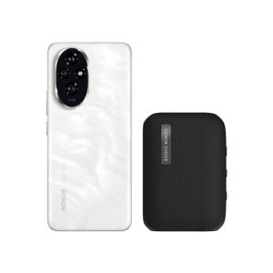 HONOR 200 12GB+512GB Lunar White + Parlante HONOR Choice MusicBox M1- Negro