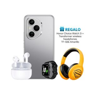 Honor 400 Pro 12+512GB Lunar Grey + REGALO ( Honor Choice Watch 2i + Auricular Transformers TF-G06 Amarillo) + CHOICE Earbuds X7 Lite