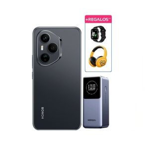 HONOR 400 Pro 12+512GB Midnight Black + REGALO ( Honor Choice Watch 2i + Auricular Transformers TF-G06 Amarillo ) + PowerBank UGREEN Nexo 12000 mAh