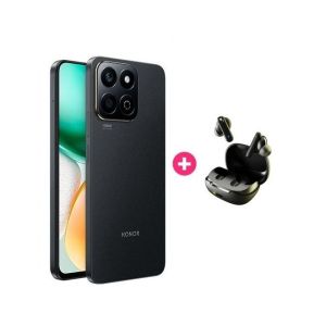 HONOR X7C 8GB+256GB Midnight Black + Audifono Skullcandy Smokin buds