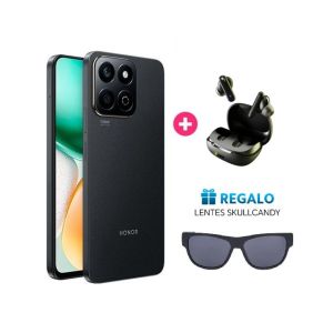 HONOR X7C 8GB+256GB Midnight Black + REGALO LENTES SKULLCANDY + Audifono Skullcandy Smokin buds