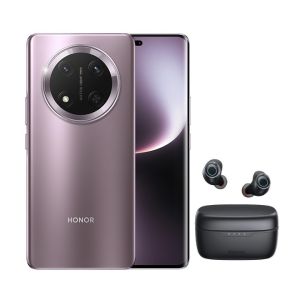 Honor Magic 7 Lite 8GB+256GB Titanium Purple + Baseus Bowie MA10 True Wireless Earphones 