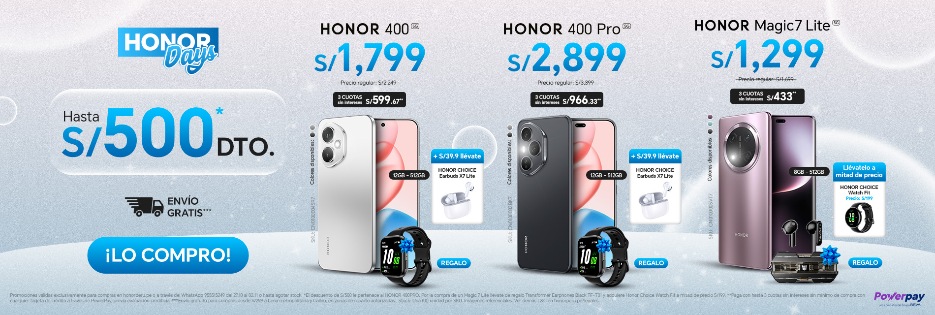 BANNER HONOR 400 & 400 PRO & MAGIC7 LITE - 27.10 - DESKTOP BANNER HONOR 400 & 400 PRO & MAGIC7 LITE - 27.10 - DESKTOP