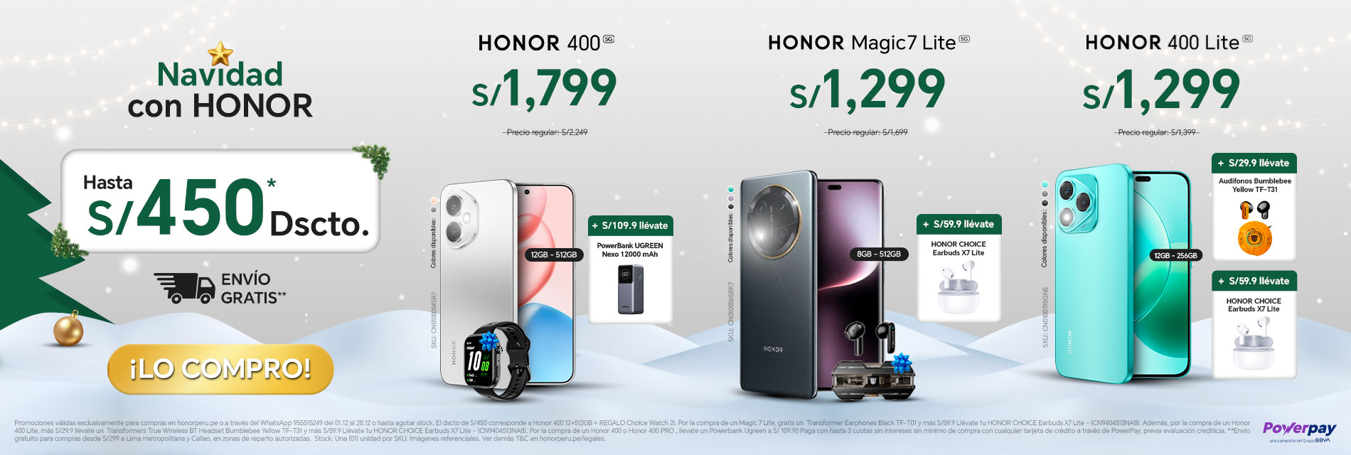 BANNER HONOR 400 - MAGIC 7 LITE - HONOR 400 LITE - 30.11 - DESKTOP