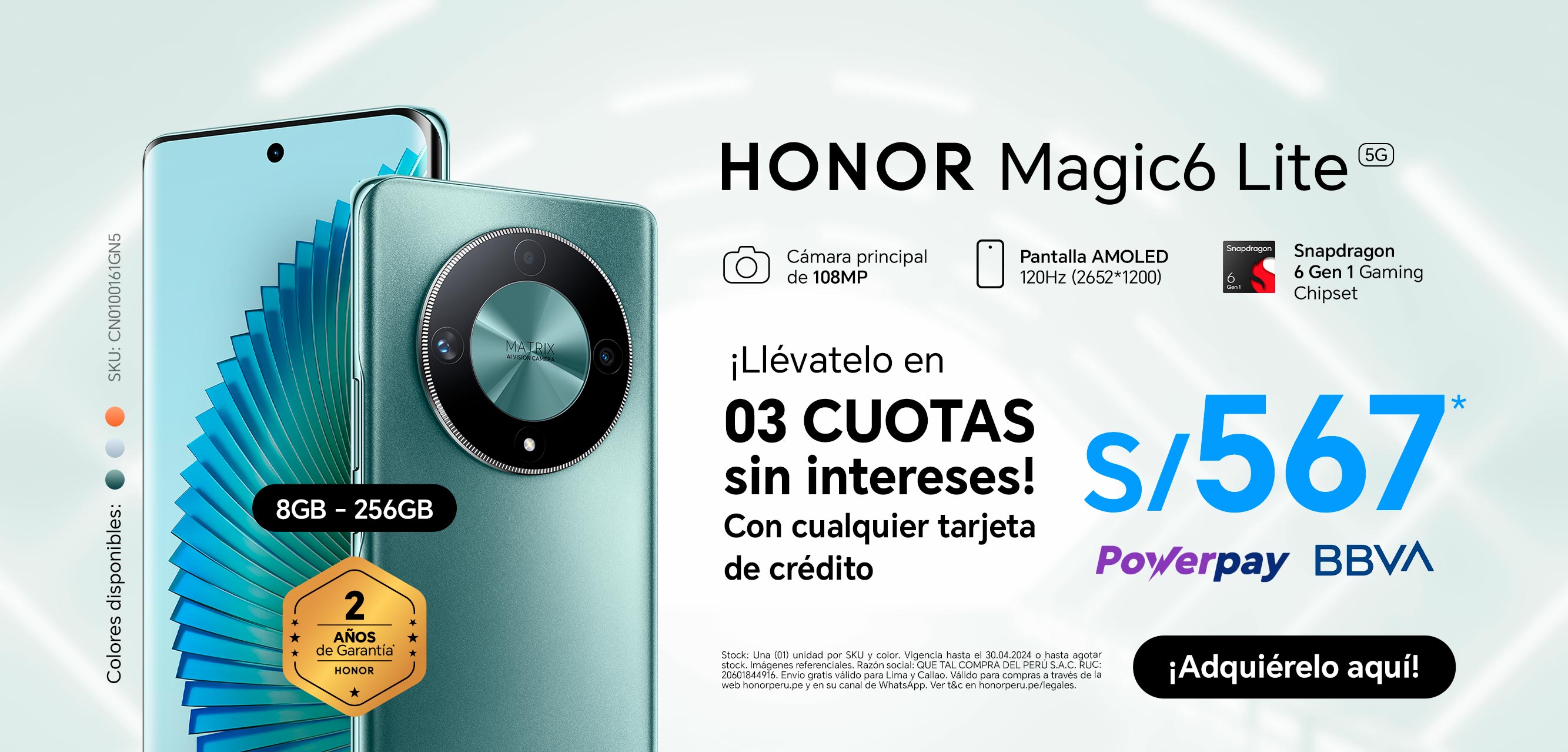 Honor Magic6 Lite