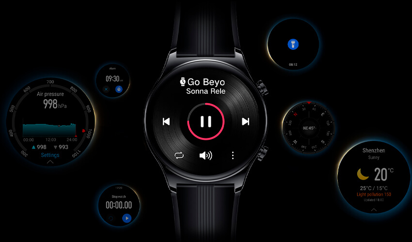 Especificaciones del reloj inteligente HONOR Watch GS 3