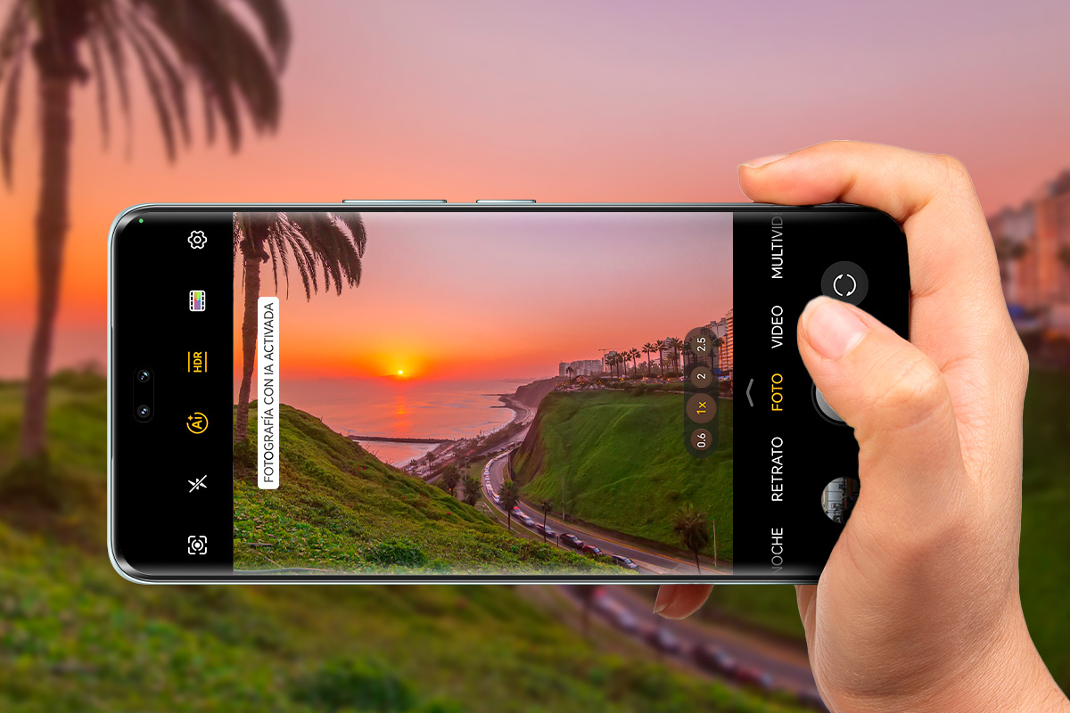 Cámara Honor mejorada con IA