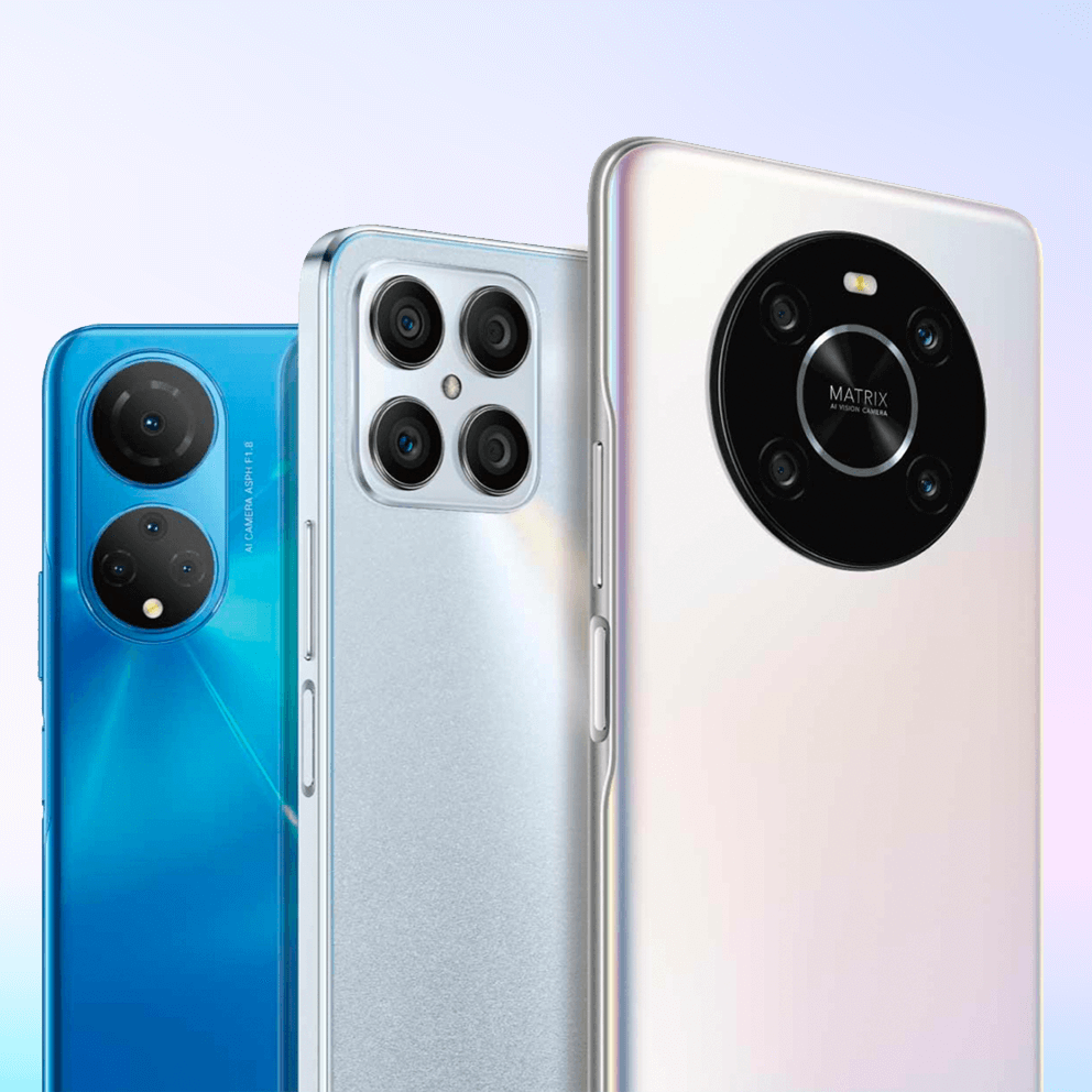 Descubre las características del HONOR X7, HONOR X8 y HONOR X9